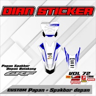 NEWEST DECAL BOARD FRONT REAR FENDER CRF KX KLX 150 KLX BF KLX GORDON DTRACKER KX YZ KTM Viar WR 155