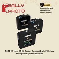 Rode Wireless GO II Single / 2 Person Compact Digital Wireless Microphone System / Recorder 2.4 GHz