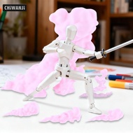[CHiWANJi] Action Figure Display Smoke Effect Accessories Decorative for Models Toys