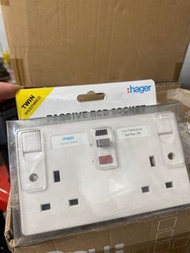 Hager 13A 30mA RCD孖制蘇