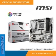 MSI B450M Mortar Titanium Socket AM4