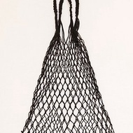 島中坊研 手織魚網袋 (黑色)