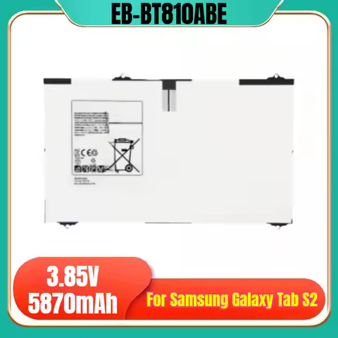 EB-BT810ABE 3.85V 5870mAh Tablet Battery for Samsung Galaxy Tab S2 9.7 T815C T819C T813 SM-T815 SM-T
