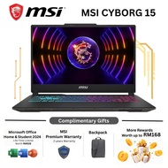 MSI Cyborg 15 A13VE-1451 15.6" FHD Gaming Laptop i5-13420H 16GB 512GB SSD RTX 4050 6GB W11
