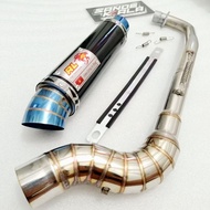 EXHAUST RACING RED LEO PNP FOR WAVE Y15ZR SYM KRISS EX5 DASH
