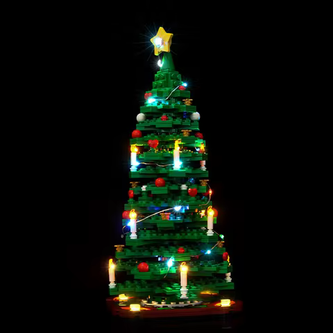 LYBMTWF LED Lighting Kit Compatible with Lego 40573 Christmas Tree (NOT Include Model Bricks)