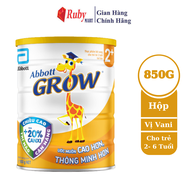 [Date T7/27] Sữa Bột Abbott Grow 2+ Dành Cho Trẻ 2 Tuổi Trở Lên Lon 850g