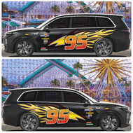 NPC | สติกเกอร์รถ Lightning McQueen แบบส่วนบุคคล