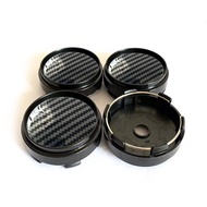4pc 66mm Carbon fiber pattern Center Cover Rim Hub Cap Center Cap for SSR RAYS BBS ENKEI VOSSEN whee