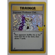 Imposter Professor Oak - 73/102 - Holo Rare (Classic Collection) (Celebrations Classic Collection Si