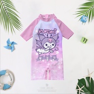 Kuromi Pattern Girls' Swimsuit, Latest Children's Swimsuit Swimsuit for Kid Kids Swimwear Girls