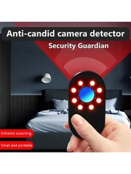 1入組暗藏攝像頭偵測器安全防護幽靈間諜隱形小玩意紅外線感應器