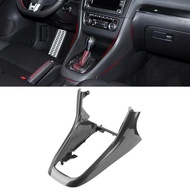 POSSBAY 5K0863680, 5K0 863 680 Carbon Fiber Style Center Console Gear Shift Frame For Volkswagen VW 