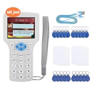 Advanced RFID Card Reader Burner:IC/ID English 10 Frequency RFID Decoder Handheld  Scanner for 125Kh