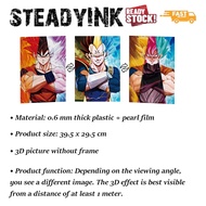 [𝚂𝚝𝚎𝚊𝚍𝚢𝙸𝙽𝙺] Dragonball 3D Poster – Anime Motion Wall Art Spinning Effect Home Decor Optical Illusion
