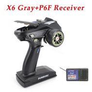 DumboRC X6เครื่องส่งสัญญาณระบบวิทยุ6CH 2.4G พร้อมตัวรับ X6F/X6FG/X6DC/X6YC สำหรับถัง Rc รถยนต์เรือ M