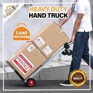 Little Carpenterr Steel Folding Trolley Heavy Duty Industrial Hand Truck Troli Angkat Barang Portabl