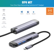 (3 Months Warranty) [6 IN 1 - USB C HUB] Mcdodo 6 in 1 USB C HUB - Type C to HDMI USB2.0/3.0 TF&amp;SD CARD PD POWER ADAPTOR