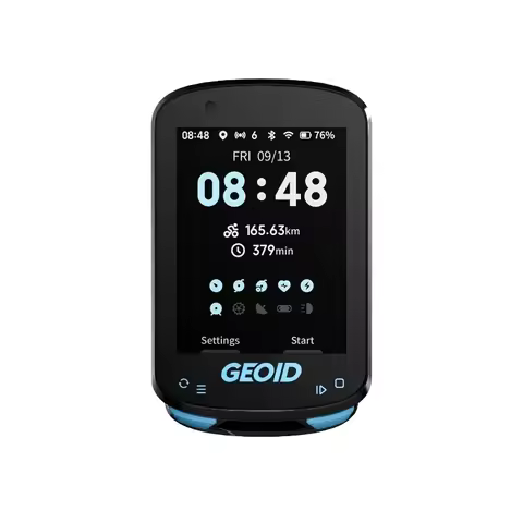 Geoid CC600 Smart Colorful Bike Computer Waterproof Wireless GPS Speedometer Support Bluetooth WIFI 