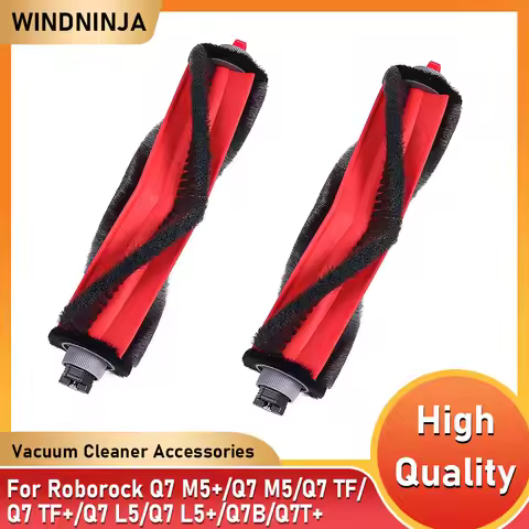 Main Brush For Roborock Q7 M5+ Q7 M5 Q7 TF Q7 TF+ Q7 L5 Q7 L5+ Q7B Q7T+ Robot Vacuum Cleaner Replace