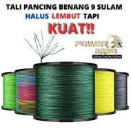 TALI PANCING BENANG 9 SULAM 9X BRAIDED LINE FISHING LINE - HALUS KUAT DAN PADU KHAS UNTUK CASTING JA