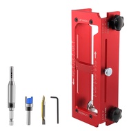 TEMU Door Hinge Jig, Aluminum Alloy Door Hinge Template Kit For Router, Suitable For Door Hinges Fro