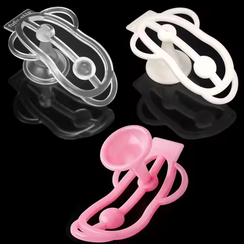 Sissy Fufu Clip Dispositivo de entrenamiento de pene Lock Castity Lock Male a Female de entrenamient