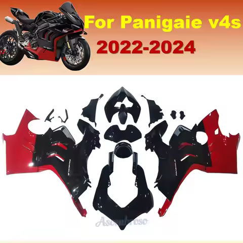 Full Fairings kits Fit For Ducati Panigale v4 v4s 2022 2023 2024 V4R SP Black Red Motorcycle Injecti