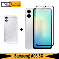 Smasung A06 5G Tempered Glass Free Camera Lens and Garskin