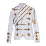 Men Sequin Stage Performance Costume Halloween Singer Suit