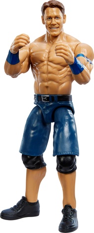 Mattel WWE Top Picks Action Figure, 6-inch Collectible John Cena with 14 Articulation Points & Life-