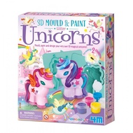 4M Mould & Paint Craft / Mould & Paint 3D Glitter Unicorns
