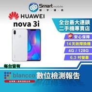 【創宇通訊│福利品】 HUAWEI nova 3i 4+128GB 2D玻璃背蓋設計 支援記憶卡 指紋辨識
