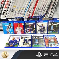 Including Game Discs PS4/PS5: (FIFA-FC-PES) 2015-2024 (2nd Hand) Ready To Ship.
