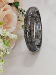 全新黑髮晶手排 蛋面款  18手 多黑發