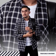 KEMEJA DGM Long Sleeve Flannel Shirt Men's Flannel Shirt Men's Flannel Shirt Men's Flannel Shirt Fla