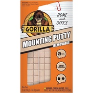 Gorilla Mounting Putty Removable 84 Pre-cut Squares/pk (Up to 2 Lbs)
