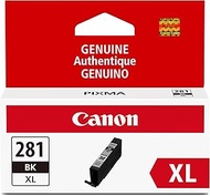 Canon CLI-281 XL Genuine Black Ink Tank, Compatible with TR8520, TS9120,TS8120, TS6120, TS9521C/a, T