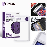 3pcs Beryfam Graded Slab Case Graded Card Slab 55PT Graded Card Display Slab Slab Case PSA Pokemon M