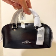 Coach Lara mini 迷你貝殼包 黑色