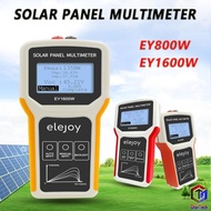 MATAHARI Solar Panel Power Multi Meter Digital Elejoy Ey800W Ey1600W Multimeter Sm206 Radiation Test