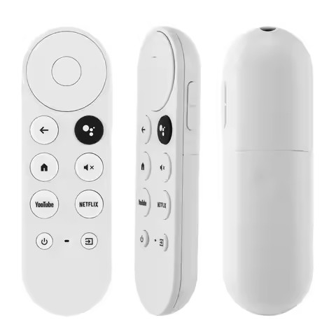 Voice Remote Control Replacement - Compatible with Google Chromecast 4K for Streaming Media Player