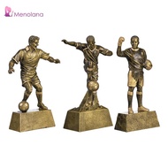 [Menolana] Football Player Statue, Trophy Award, Table Decoration, Decorative Figure for Cabinet, Sh
