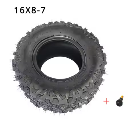 16x8.00-7 tubeless tyre for Beach car 16X8-7 ATV Go-kart wear-resistant road vacuum tire four-wheel 
