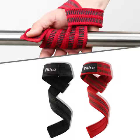 Power Lifting Straps WeightLifting Gym Gloves Deadlift Wrist Straps Hand Palm Assist Gear For Pull U