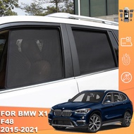 For BMW X1 F48 2014-2021 F 48 Car Sunshade Visor Magnetic Front Windshield Frame Curtain Rear Baby S