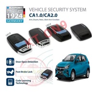 Perodua Axia 2014 - 2022 YEAR Blaupunkt Car Alarm System With Brake Lock Vehicle Security System  CA