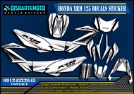 HONDA XRM 125 DECALS STICKER