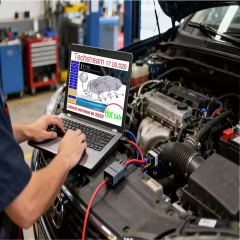 2025 hot sale Techstream 17.00.020 Software Car Scanning For MINI VCI OTC Scanner ECM ECU Coding Dia