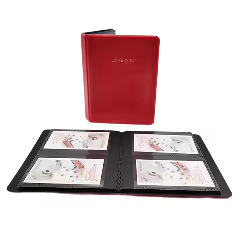 3/5 Inch Photo Album LOVE YOU Mini Instax & Name Card Inner Sheets Pockets Valentine's Day Gift Albu